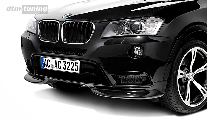 BMW X3 Schnitzer спойлер переднего бампера